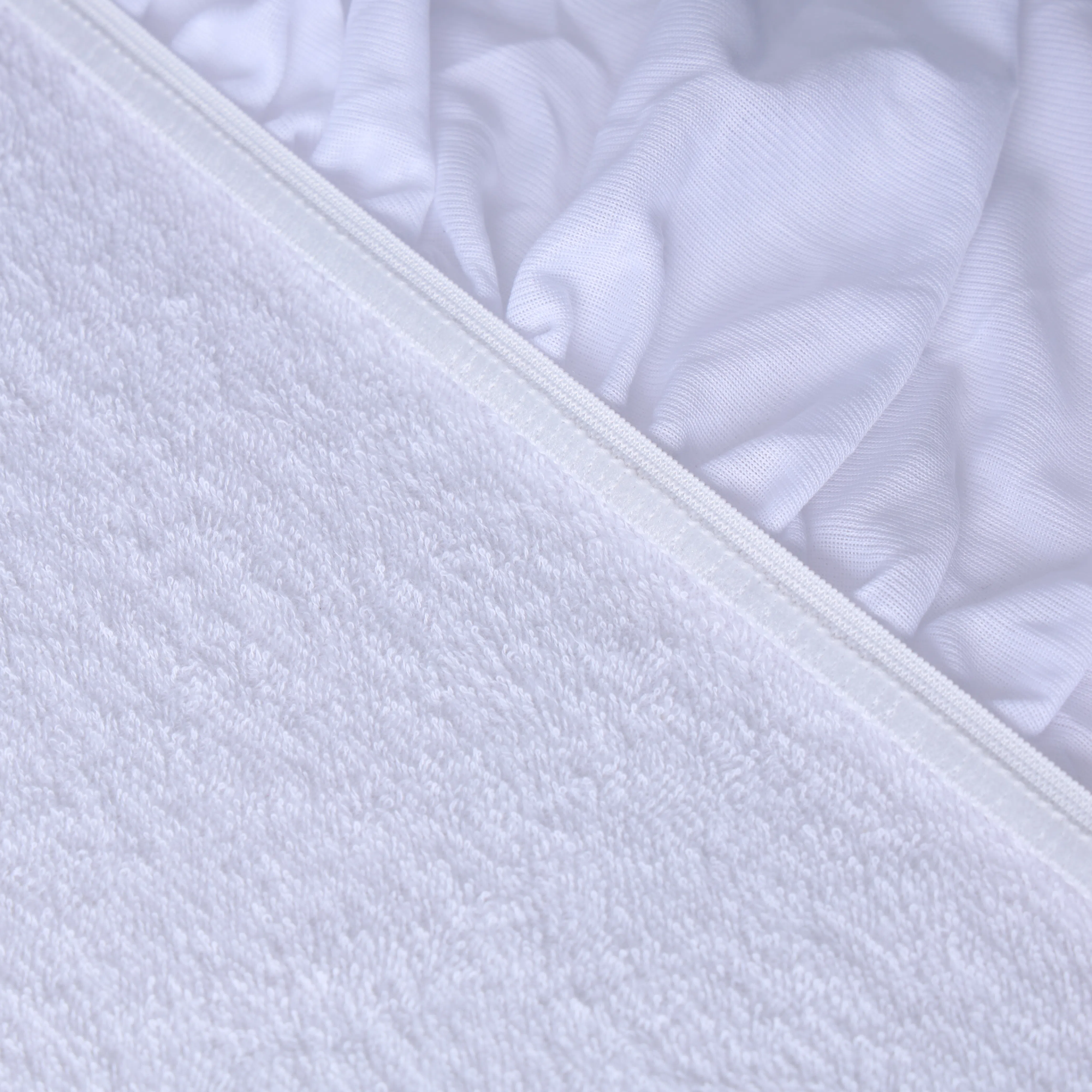 Ultra Soft 100% Cotton Waterproof Terry Mattress Protector Cover