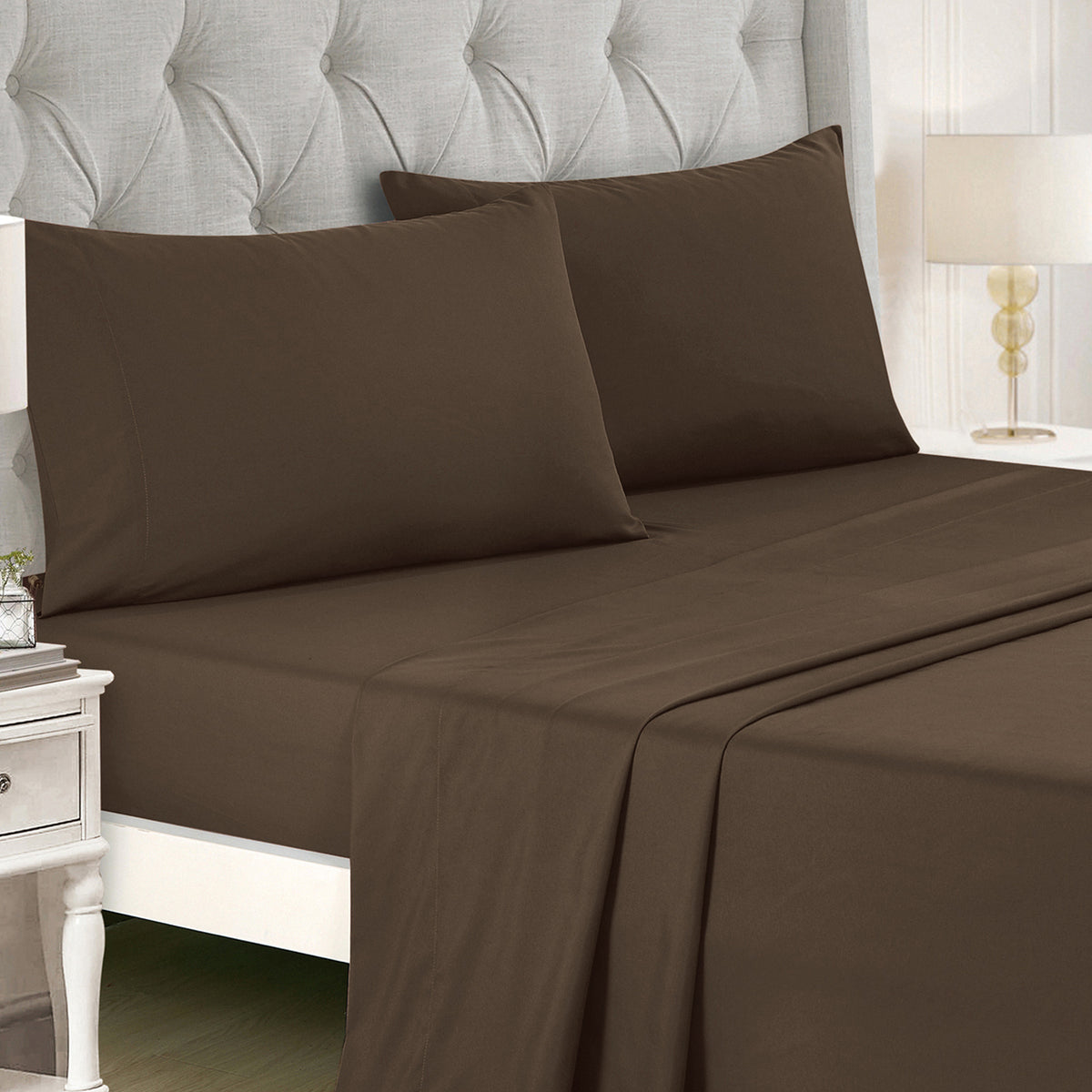 Modern Textured 9-Piece Comforter Set with Sheets