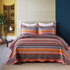 3 Pcs Bohemian Quilt Bedspread Set  Boho By012
