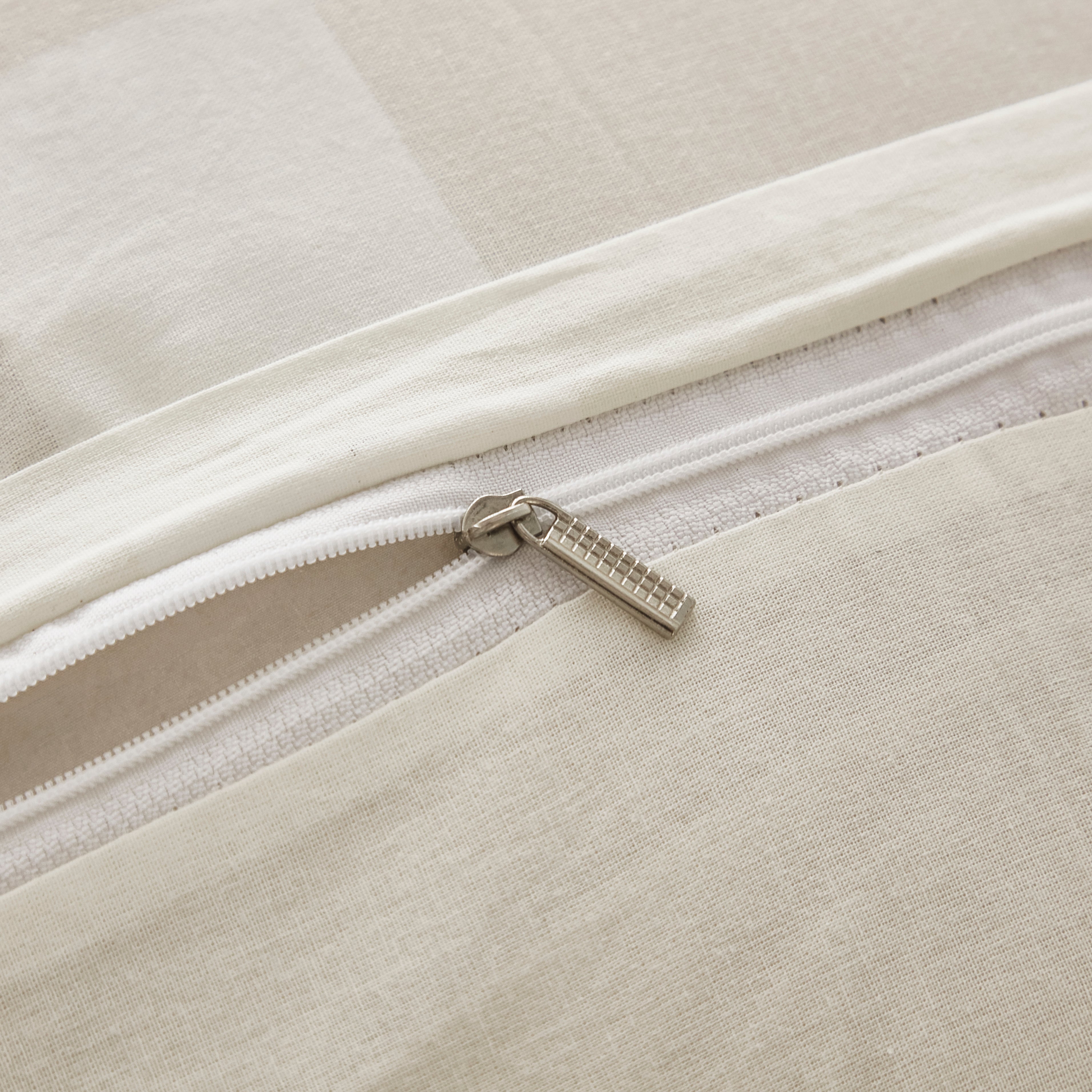 2 Piece 100% Cotton Quilted Pillow Shams, Decorative Pillow Covers