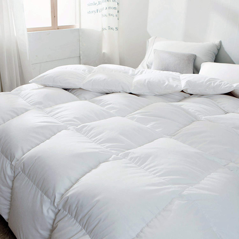 Lightweight White Goose Down Comforter