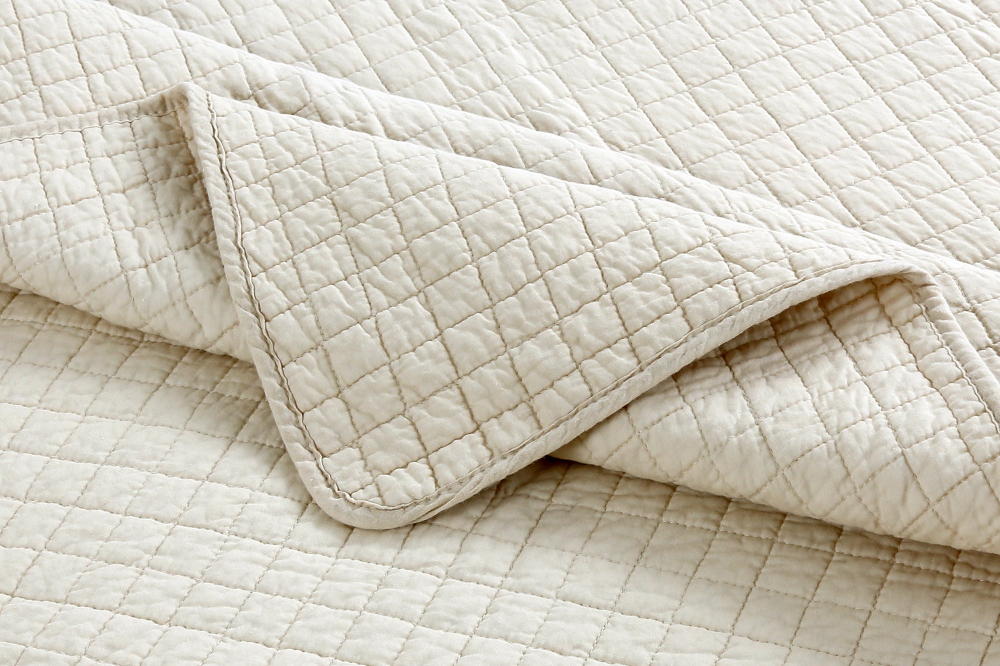 100% Cotton Quilted Throw Decorative Throw Blanket Quilt 50"x60"