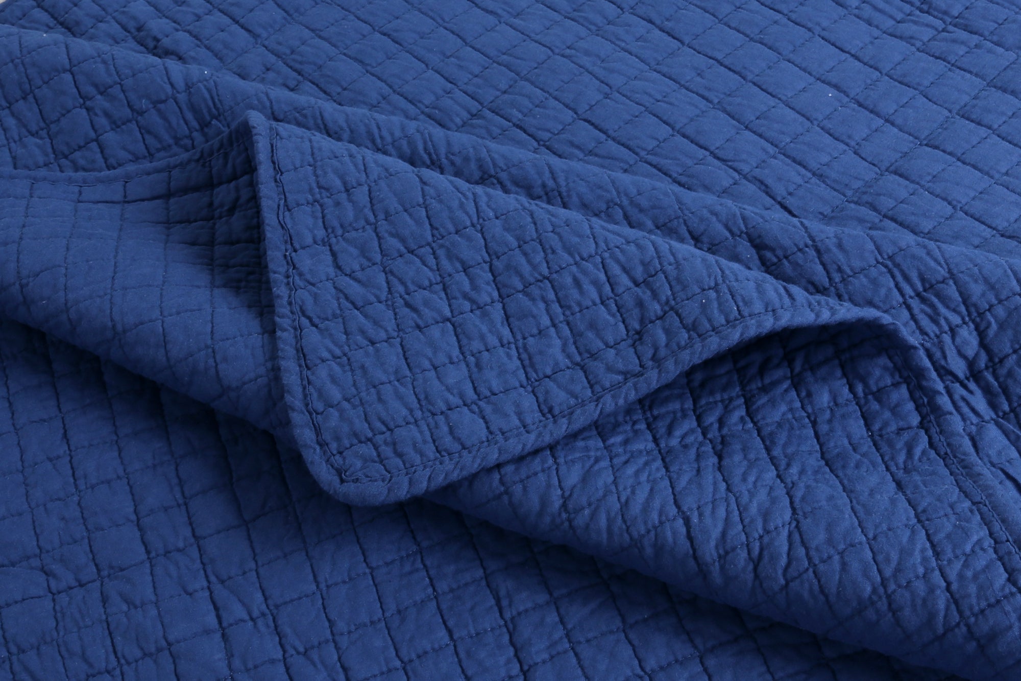 100% Cotton Quilted Throw Decorative Throw Blanket Quilt 50"x60"