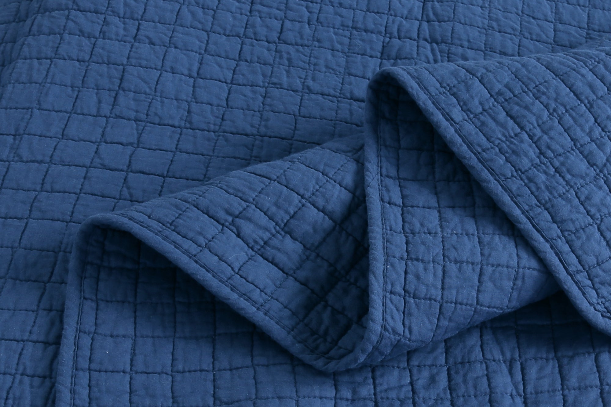 100% Cotton Quilted Throw Decorative Throw Blanket Quilt 50"x60"