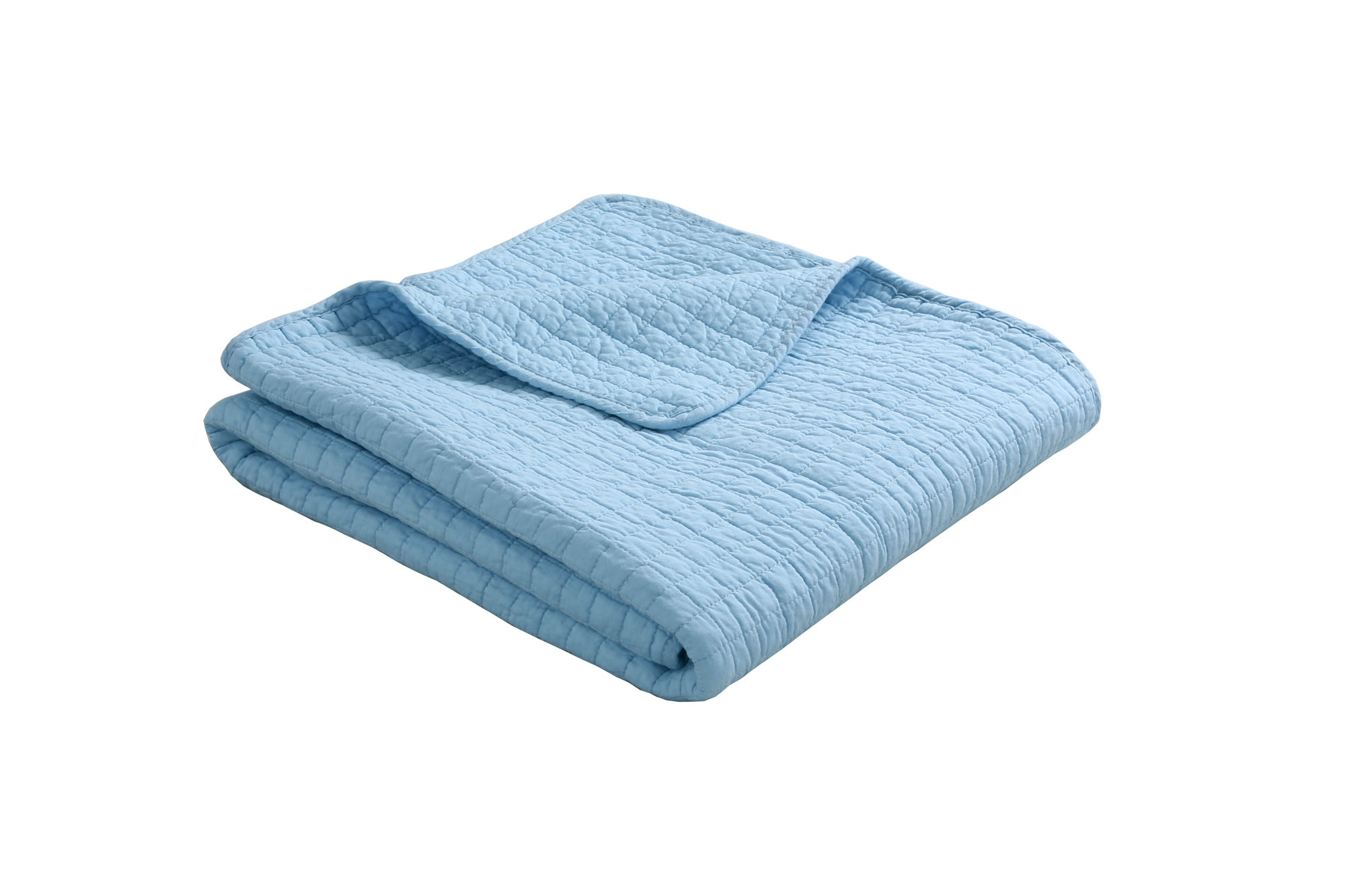 100% Cotton Quilted Throw Decorative Throw Blanket Quilt 50"x60"