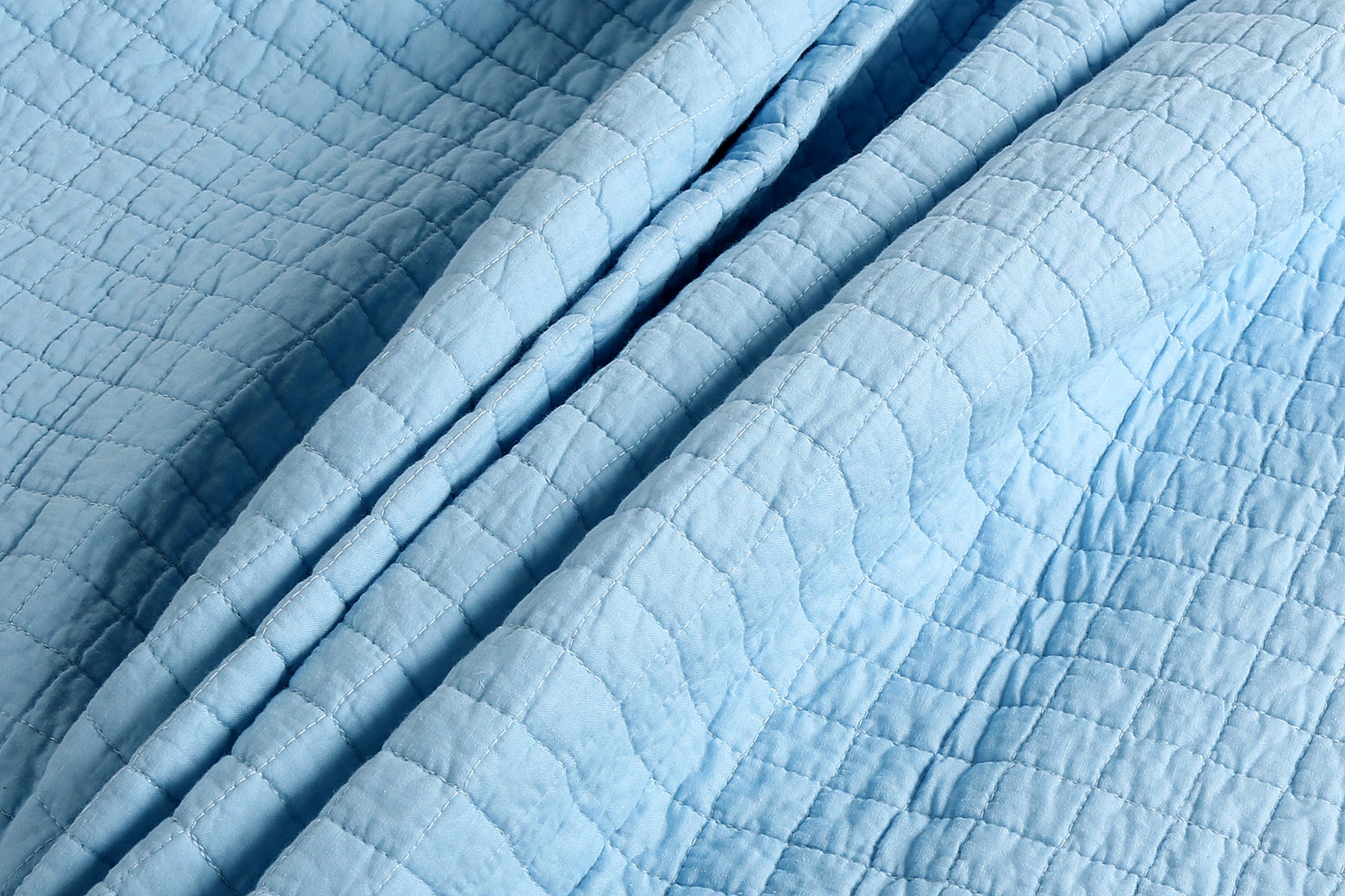 100% Cotton Quilted Throw Decorative Throw Blanket Quilt 50"x60"