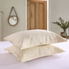 2 Pcs Embroidered Pillow Shams King Size
