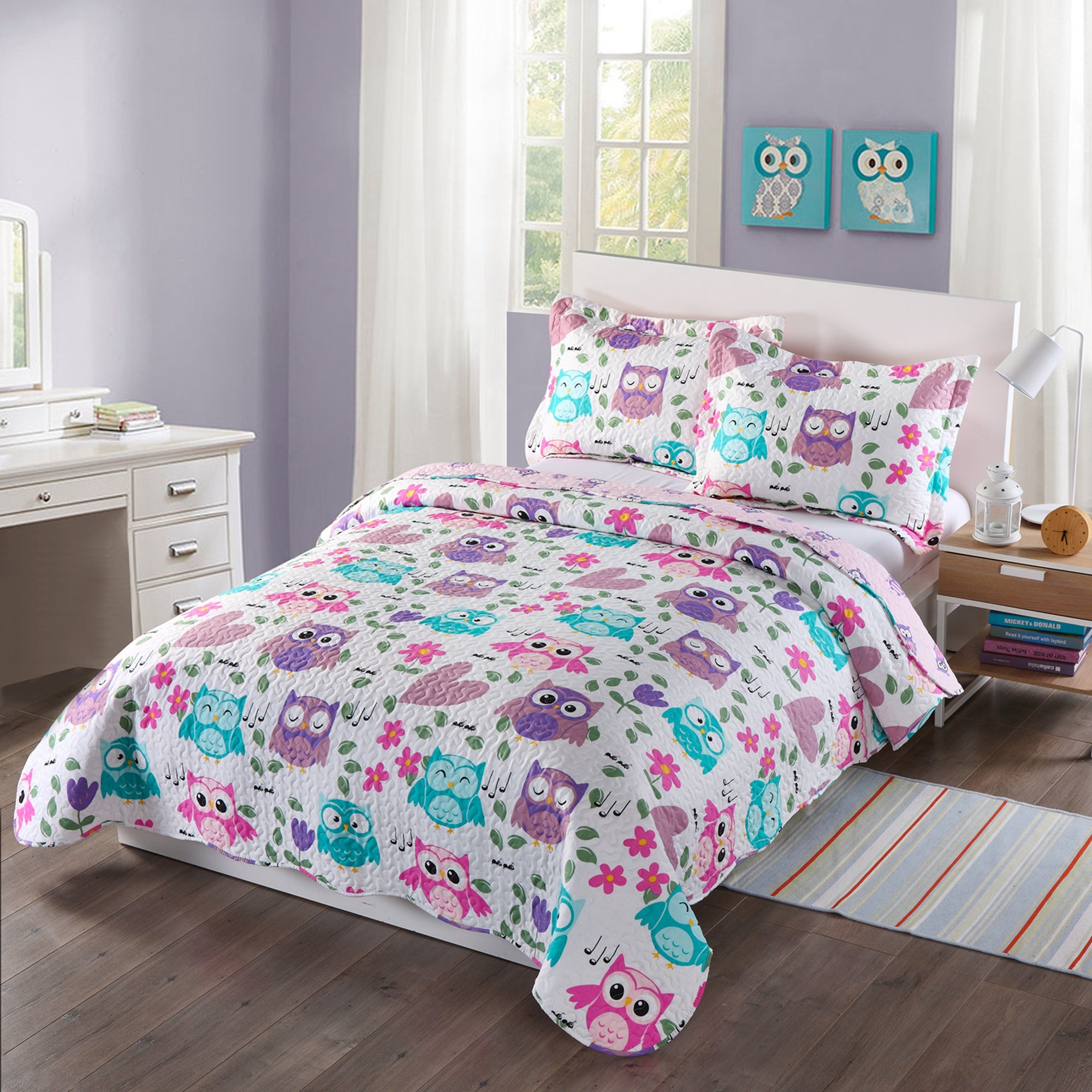 2/3 Piece Kids Bedspread Quilts Set A32