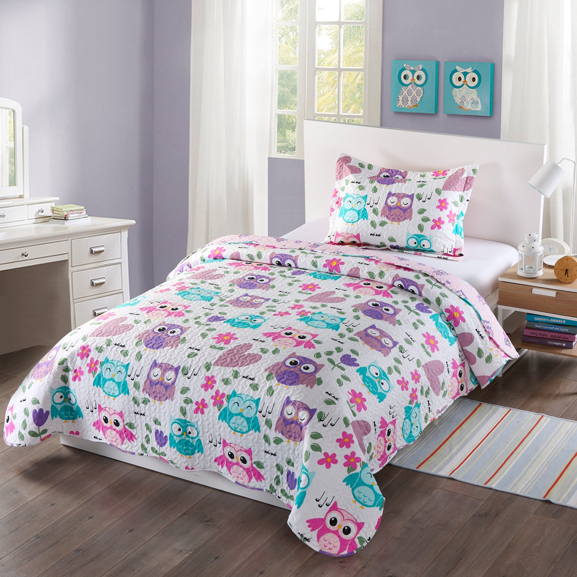 2/3 Piece Kids Bedspread Quilts Set A32