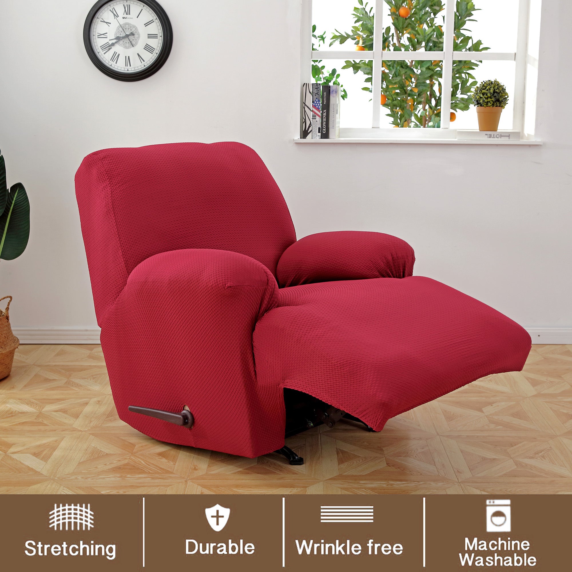 1 Piece Stretch Recliner Slipcover