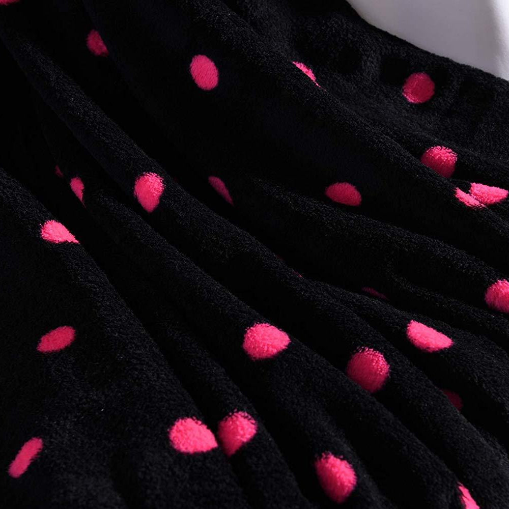 Fleece Throw Blanket, 50 x 60 Inch Lap Fleece Blankets