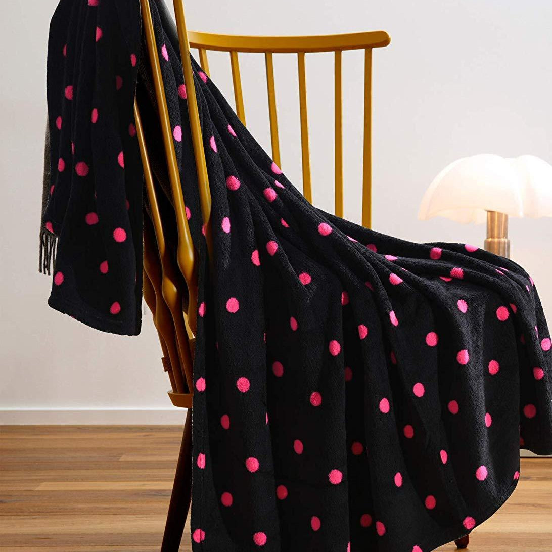 Fleece Throw Blanket, 50 x 60 Inch Lap Fleece Blankets
