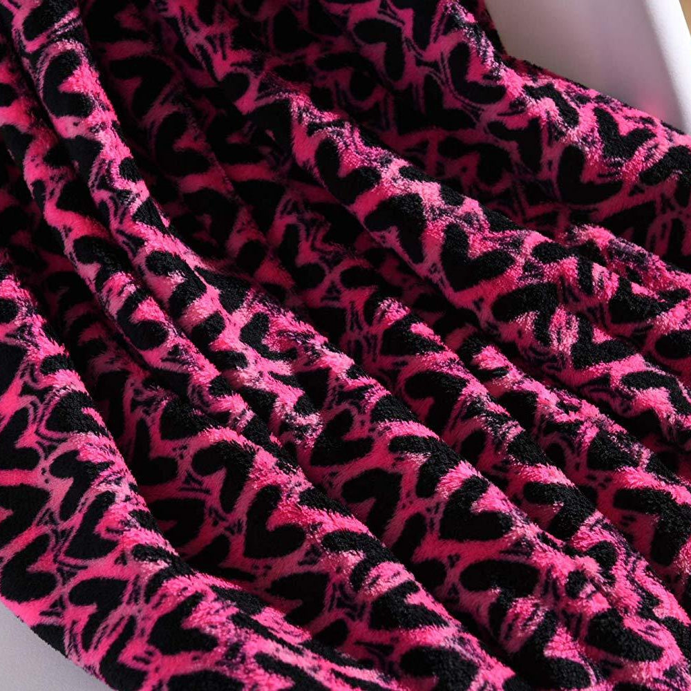 Fleece Throw Blanket, 50 x 60 Inch Lap Fleece Blankets