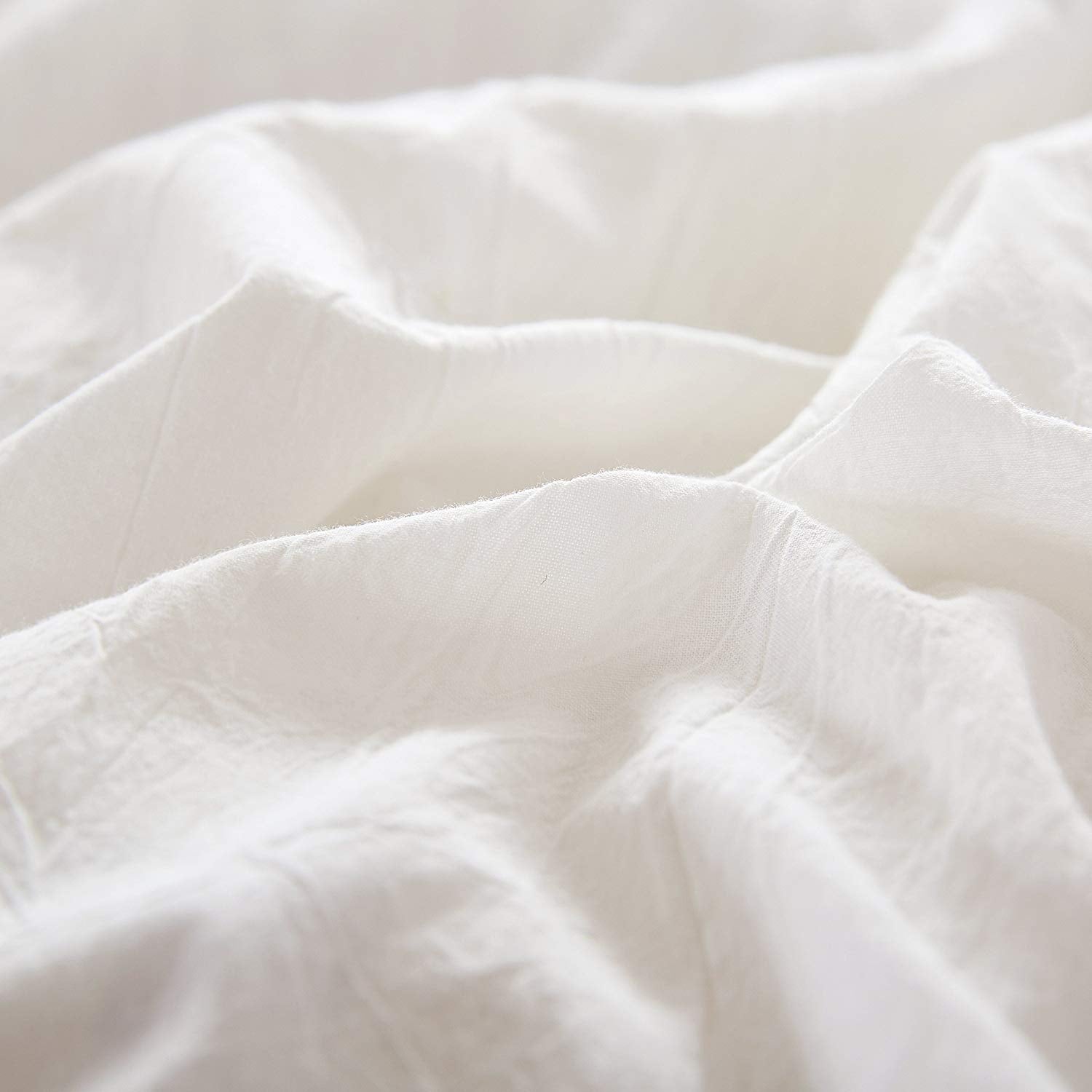 3 Piece 100% Cotton Duvet Cover Set, Soft Breathable Bedding