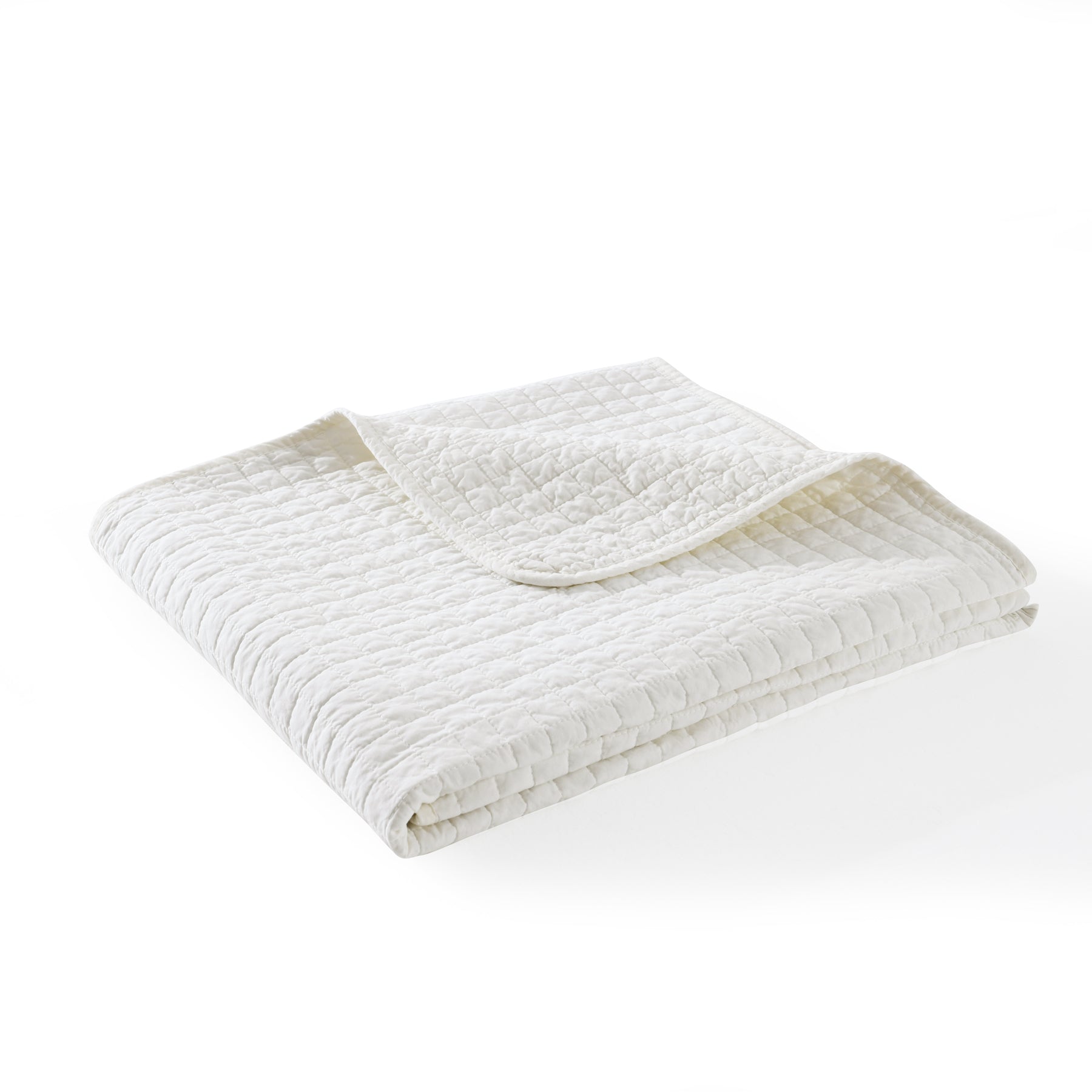 100% Cotton Quilted Throw Decorative Throw Blanket Quilt 50"x60"