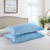 2-Pcs Embroidered Pillow Shams Standard Size