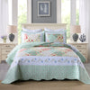 3 Piece Quilt Set Lightweight Bedspread Set B014
