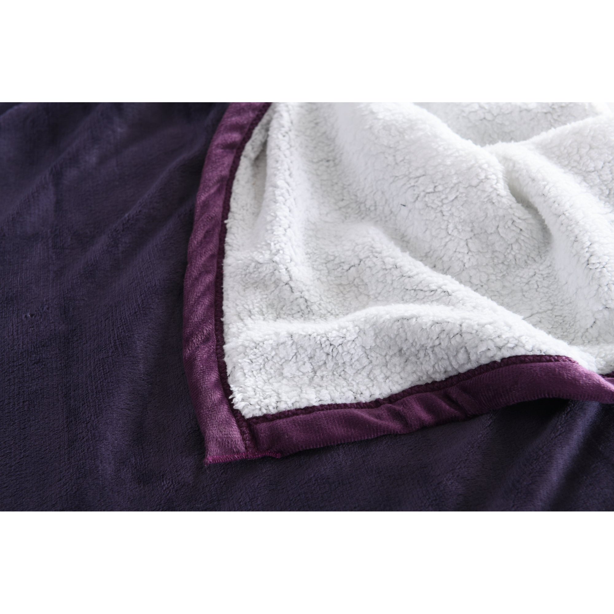 1 Piece Sherpa Throw Blanket Bed Blanket