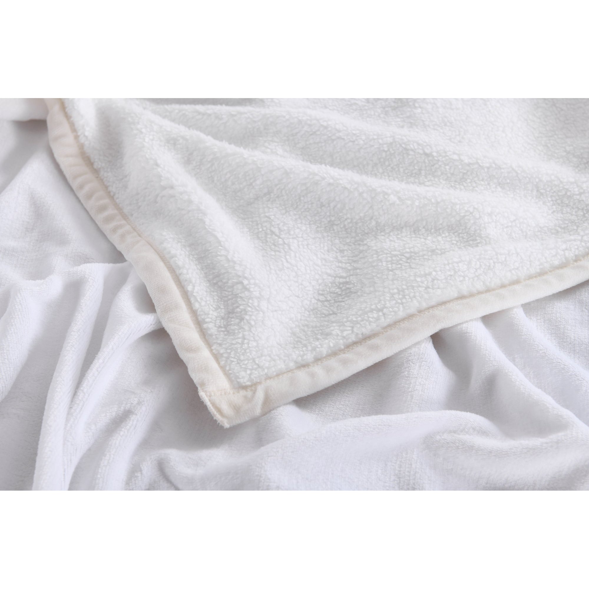 1 Piece Sherpa Throw Blanket Bed Blanket
