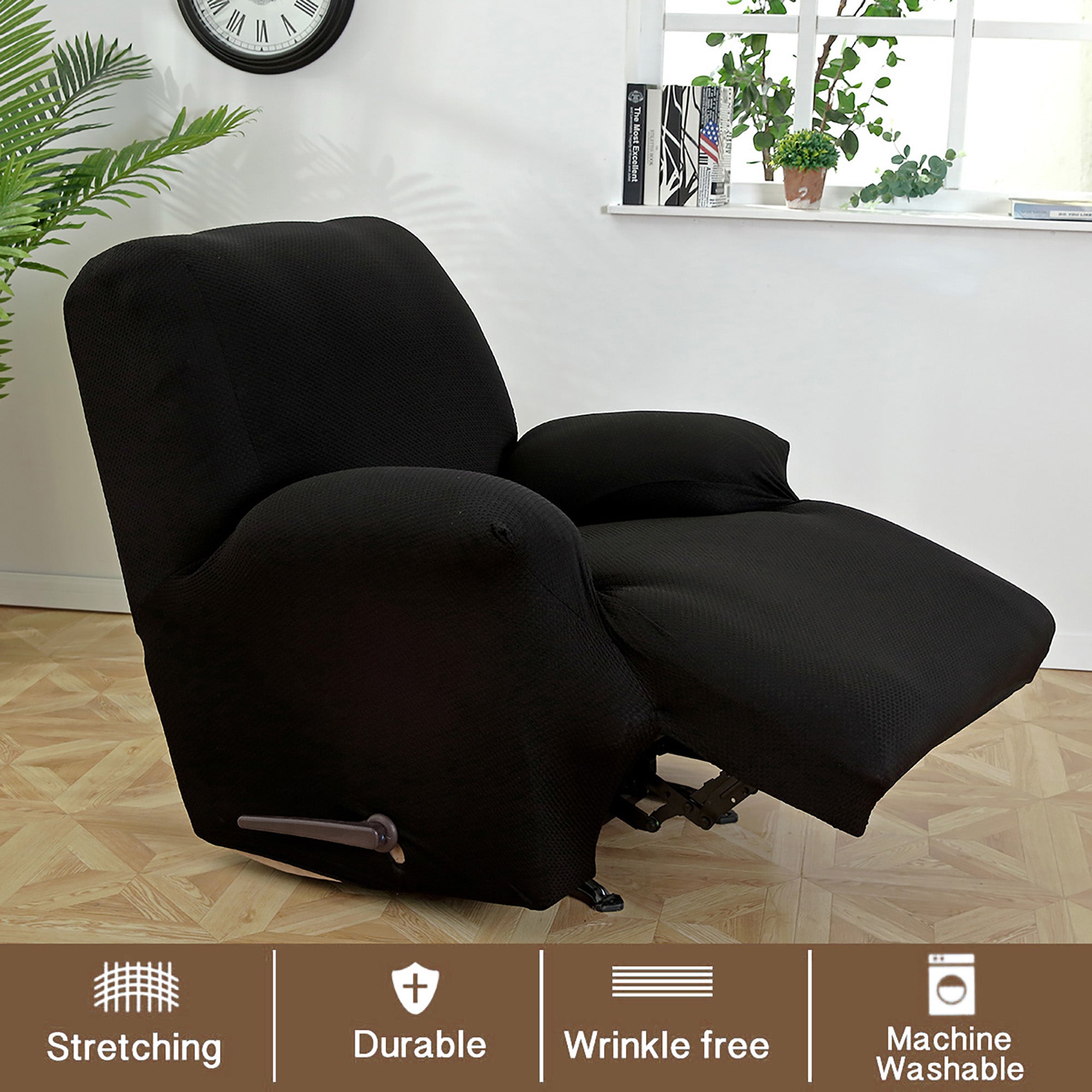 1 Piece Stretch Recliner Slipcover
