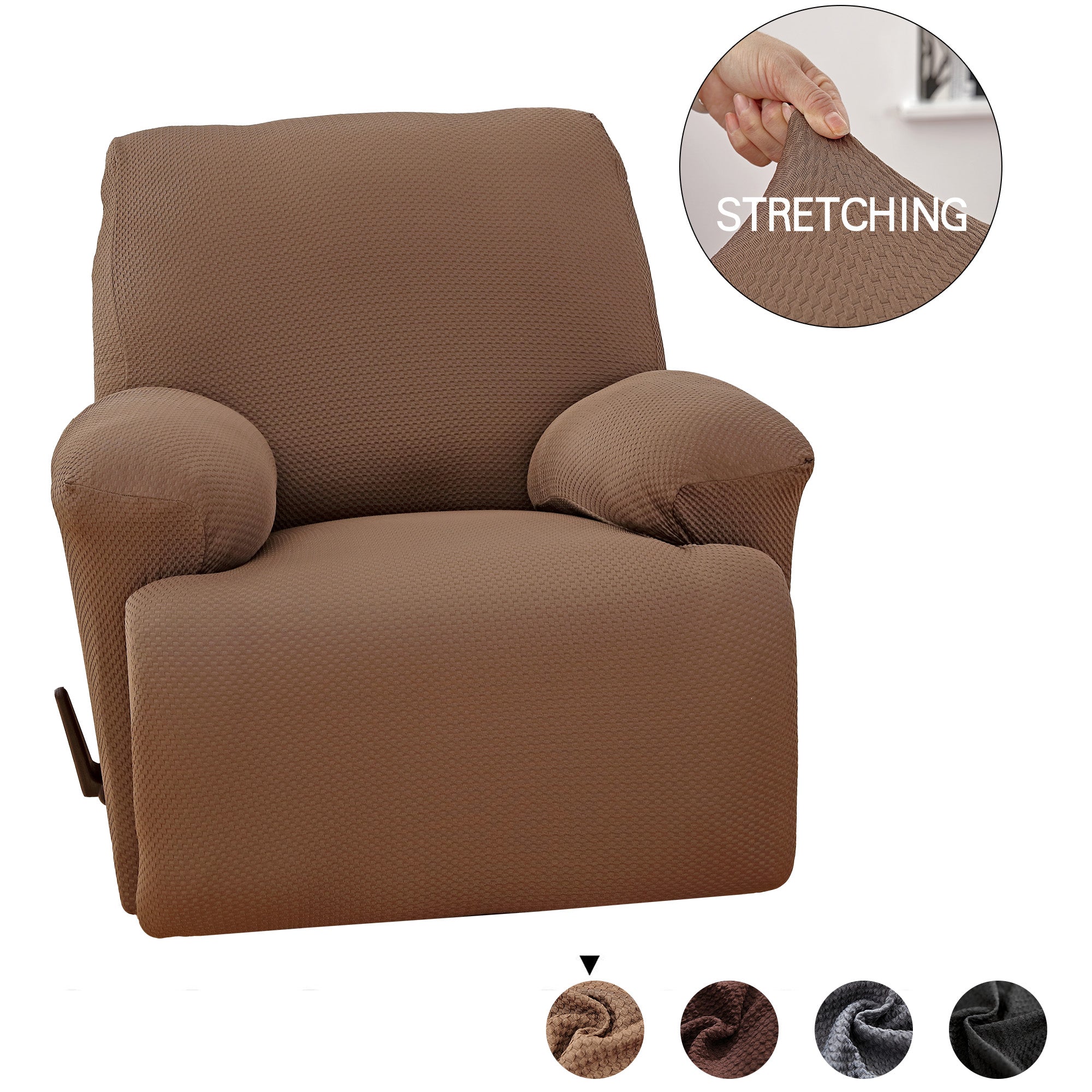 1 Piece Stretch Recliner Slipcover